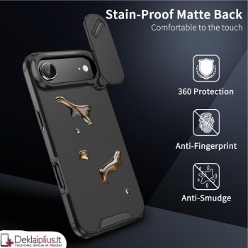 Smūgiams atsparus dėklas su kameros apsauga (Apple Iphone Air) Smūgiams atsparus dėklas su kameros apsauga (Apple Iphone Air)